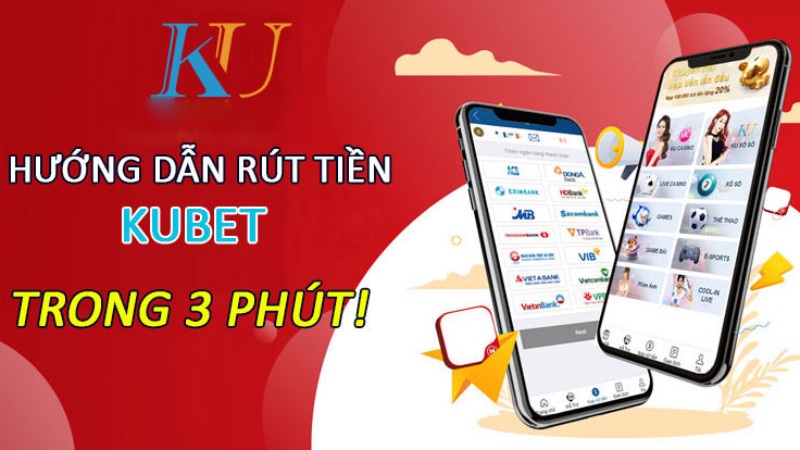 Cách thêm tài khoản ngân hàng để giao dịch rút tiền tại Kubet77